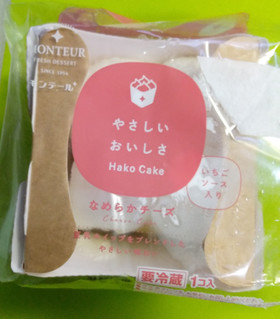 「モンテール 小さな洋菓子店 Hako Cake なめらかチーズ 袋1個」のクチコミ画像 by minorinりん さん