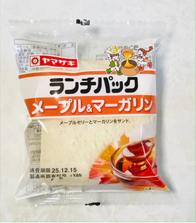 「ヤマザキ ランチパック メープル＆マーガリン」のクチコミ画像 by ゆのみさん