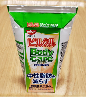 「日清ヨーク ピルクル Bodycare パック195ml」のクチコミ画像 by みにぃ321321さん