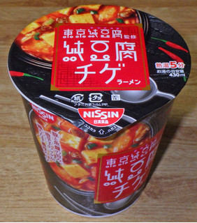 「日清食品 東京純豆腐監修 純豆腐チゲラーメン カップ103g」のクチコミ画像 by 7GのOPさん