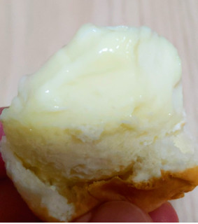 「ヤマザキ 薄皮 バナナミルククリームパン 袋5個」のクチコミ画像 by おうちーママさん