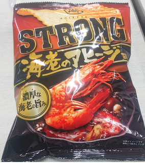 「湖池屋 KOIKEYA STRONG ポテトチップス 海老のアヒージョ 袋80g」のクチコミ画像 by tddtakaさん