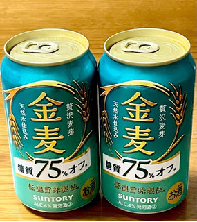 「サントリー 金麦 糖質75％オフ 缶350ml」のクチコミ画像 by ビールが一番さん