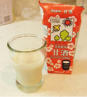 「キッコーマン 豆乳飲料 甘酒 パック200ml」のクチコミ画像 by ビーピィさん