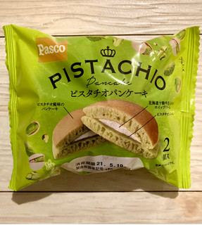 「Pasco ピスタチオパンケーキ 袋2個」のクチコミ画像 by カスタード ホイップさん