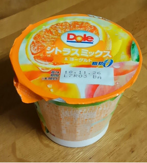 「Dole シトラスミックス＆ヨーグルト カップ180g」のクチコミ画像 by みにぃ321321さん