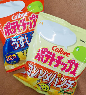 「カルビー ポテトチップス うすしお味 袋28g」のクチコミ画像 by nag～ただいま留守にしております～さん