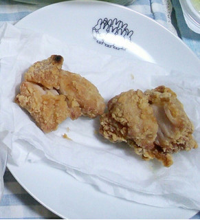 「ローソン 鶏から 塩にんにく 4個」のクチコミ画像 by パン大好きさん