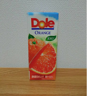 「Dole オレンジ100％ パック200ml」のクチコミ画像 by レビュアーさん