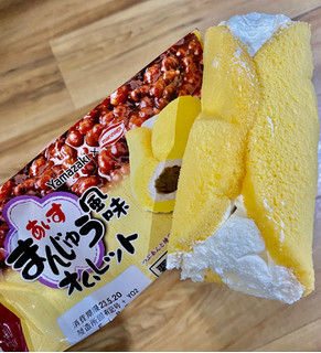 「ヤマザキ あいすまんじゅう風味 オムレット 袋1個」のクチコミ画像 by もんペチさん