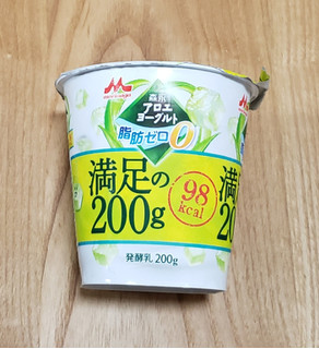 「森永 森永アロエヨーグルト 脂肪0 満足の200g カップ200g」のクチコミ画像 by みにぃ321321さん