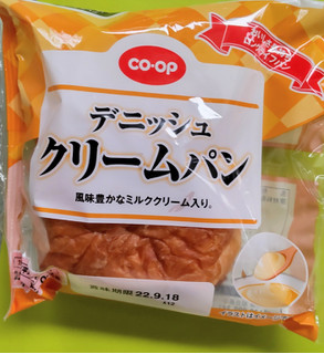 「コープ デニッシュクリームパン 1個」のクチコミ画像 by minorinりん さん