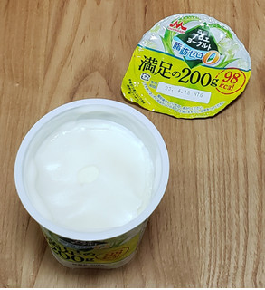 「森永 森永アロエヨーグルト 脂肪0 満足の200g カップ200g」のクチコミ画像 by みにぃ321321さん