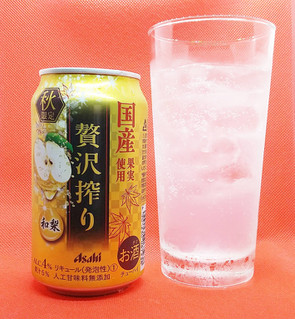 「アサヒ 贅沢搾り 国産和梨 缶350ml」のクチコミ画像 by チューハイ好きなSさん