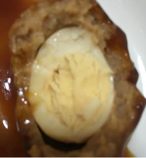 「ニッポンハム うずら卵を包んだ肉だんご テリヤキ味のスコッチエッグ パック70g×3」のクチコミ画像 by なでしこ5296さん
