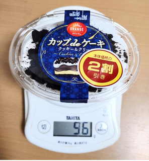 「オランジェ カップdeケーキ クッキー＆クリーム カップ1個」のクチコミ画像 by たくすけさん