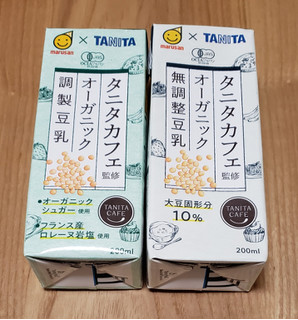 「マルサン タニタカフェ監修 オーガニック無調整豆乳 パック200ml」のクチコミ画像 by みにぃ321321さん