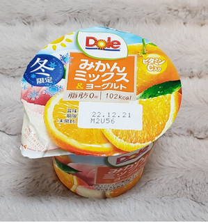 「Dole みかんミックス＆ヨーグルト カップ180g」のクチコミ画像 by みにぃ321321さん