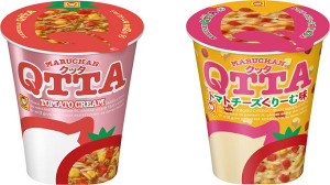 東洋水産 MARUCHAN　QTTA（クッタ） TOMATO　CREAMラーメン トマトチーズくりーむ味