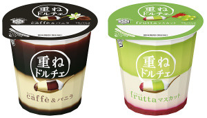 雪印メグミルク 重ねドルチェ caffe＆バニラ 重ねドルチェ fruttaマスカット