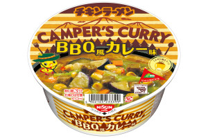 チキンラーメンどんぶり BBQ風カレー味