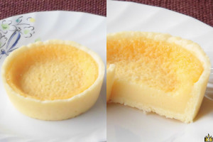 オランダ産ゴーダと、北海道産カマンベール、クリームチーズの3種のチーズを使った上品なタルト。