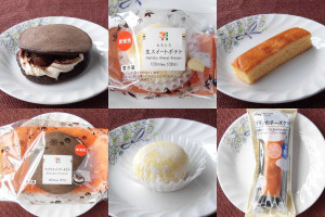 セブン-イレブン「ティラミスパンケーキどら」、セブン-イレブン「もちとろ生スイートポテト」、ローソン「ブランのチーズケーキ」