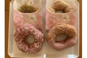 【ミスタードーナツ】4種類の桜の移り変わりを感じるモチっと食感ドーナツ