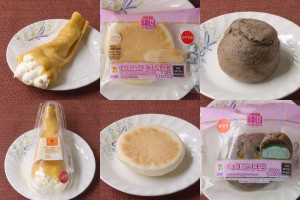 ファミリーマート「クリームがおいしいふわもちクレープ」、セブン-イレブン「もっちりホットク　ダブルチーズ」、セブン-イレブン「チョコミントもこ」