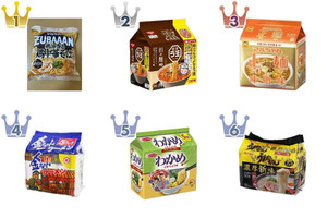 2026年8月第5週】インスタントラーメン・袋めんランキング1位は