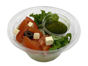 トマトとチーズのバジルパスタサラダ