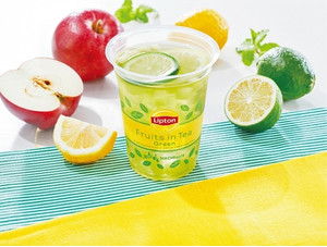 ローソン MACHI café Lipton フルーツインティーグリーン