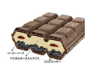 ミニストップ ストロベリーロールケーキアイス ティラミスクッキーアイスモナカ