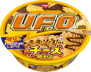 日清焼そばU.F.O. 濃い濃いソースペースト付き チーズ焼そば