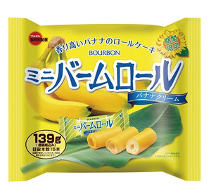 ブルボン バナナやパイナップルなどを使用した爽やかな味わい商品