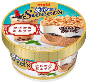 明治 エッセル スーパーカップSweet’s タピオカ紅茶ラテ