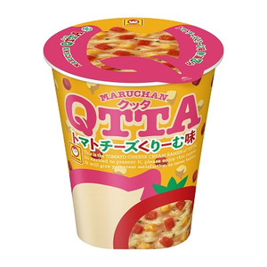 東洋水産 MARUCHAN　QTTA（クッタ） TOMATO　CREAMラーメン トマトチーズくりーむ味