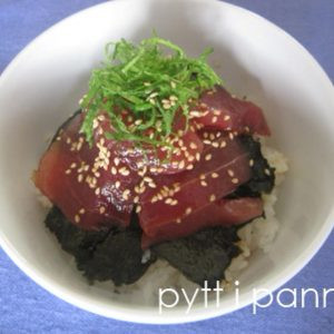 まぐろの漬け丼　クスパ