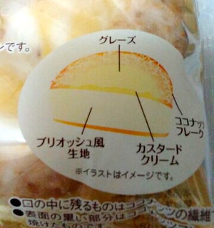 「ローソン スコーレブロー カスタードクリームパン」のクチコミ画像 by るーしーさん