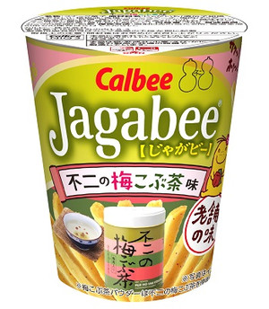Jagabee不二の梅こぶ茶味