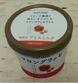 「eatime マロングラッセ カップ122ml」のクチコミ画像 by みにぃ321321さん