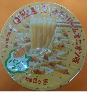 「マルちゃん QTTA みそクリームオニオン味 カップ86g」のクチコミ画像 by tddtakaさん