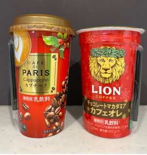 「ドトールコーヒー LION COFFEE チョコレートマカダミアカフェオレ 220ml」のクチコミ画像 by ぱぴぴさん