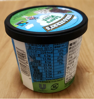 「BEN＆JERRY’S ミニカップ エネルミント カップ120ml」のクチコミ画像 by みにぃ321321さん