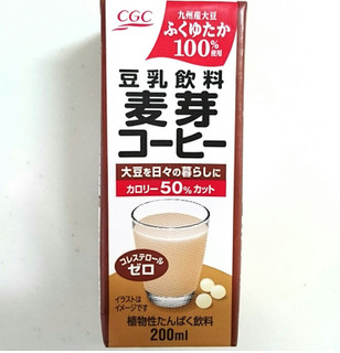 「CGC 豆乳飲料 麦芽コーヒー パック200ml」のクチコミ画像 by ゆっち0606さん