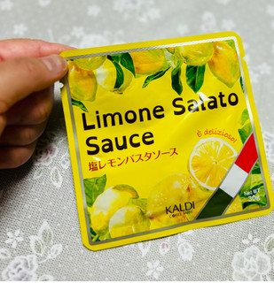 「カルディ オリジナル 塩レモンパスタソース 袋30g」のクチコミ画像 by merumoさん