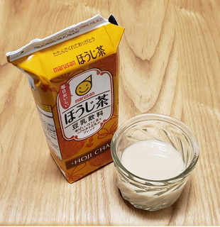 「マルサン 豆乳飲料 ほうじ茶 パック200ml」のクチコミ画像 by みにぃ321321さん