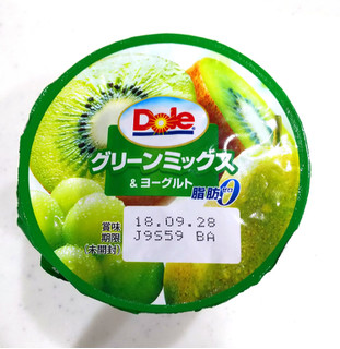 「Dole グリーンミックス＆ヨーグルト カップ180g」のクチコミ画像 by rikichiさん