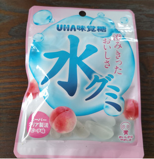「UHA味覚糖 水グミ ピーチ味 袋40g」のクチコミ画像 by COCOAさん