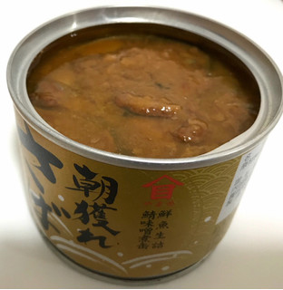 「やまめ 朝獲れさば 味噌煮 缶190g」のクチコミ画像 by CASSさん